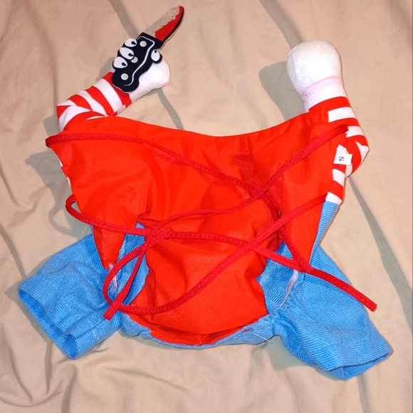 Good Dogs "Chucky" Deadly Dog Halloween Costume “Childs Play" small - Picture 3 of 4